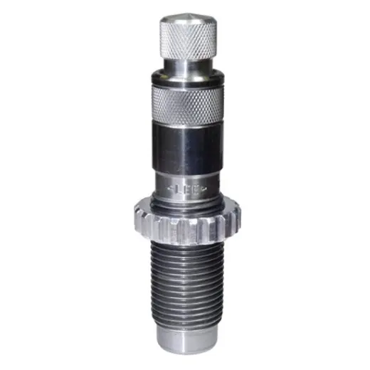 Samostatná usazovací matrice 6mm ARC pro přebíjení nábojů. Určena pro usazení střely do nábojnice. Závit 7/8"-14. LEE BULLET SEAT DIE 6MM ARC.